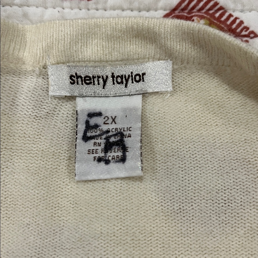 Cream Button-Up Cardigan - Picture 5 of 6